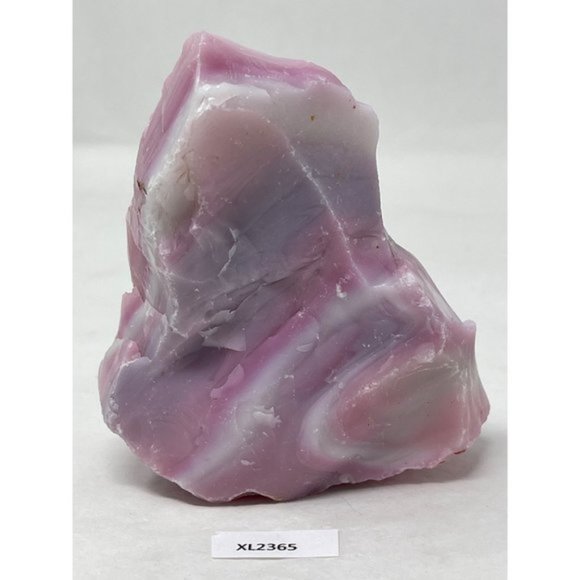 Purple Lavender Pink Multicolor Layered Slag Art Glass Cullet #XL2365 - Picture 2 of 8